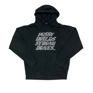 LaRopa PBSB Rhinestone Hoodie Men's L Streetwear